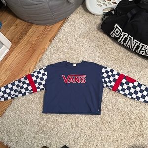 Selling this Vans cropped pull over, Size small, worn a few times
